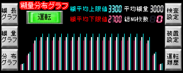 サイド糊検査装置（型式：SNR-T）